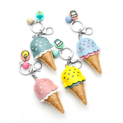4 Assortment Pack Ice Cream Lobster Keyring Chain