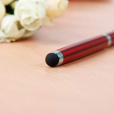 2-Piece Pack Personalized Stylus Pen with Laser and Flashlight