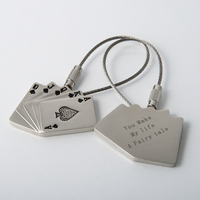 10 Pack Personalized Inspirational Keychain