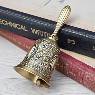 Embossed Vintage Hand Bell