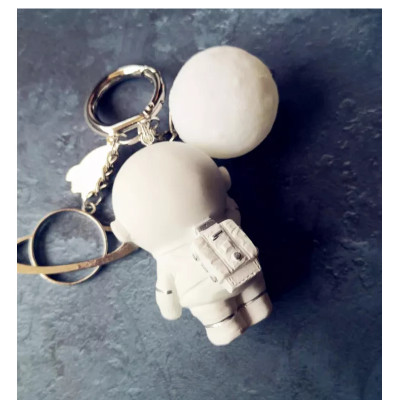 Lighted Space Keychain