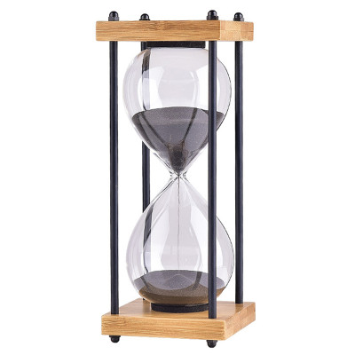 30-minute Hourglass Wood Sand Timer