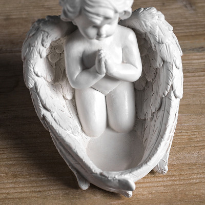 Angel Figurine Jewelry Holder