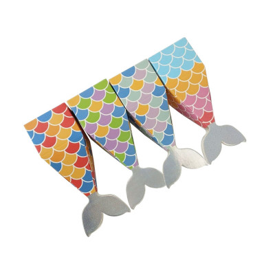 Mermaid Favor Boxes (12 Count)