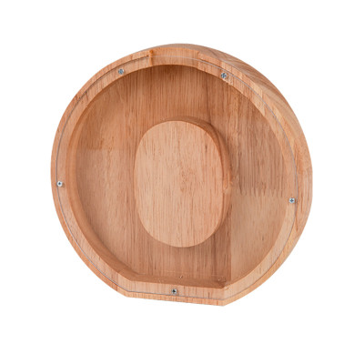 Personalized Wooden Alphabet Letter Coin Banks - A to Z Initials for Nursery or Child's Bedroom Decor