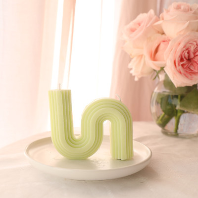 S Shaped Aromatheraphy Soy Candles