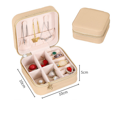 Girls Small Leather Jewelry Boxes for Travel