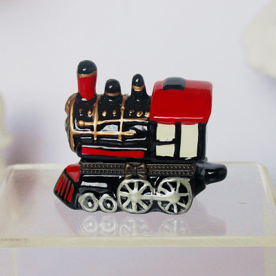Hand Painted Small Ceramic Trinket Box for Girls