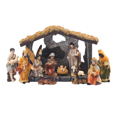 12-Piece Baby Jesus Nativity Scene