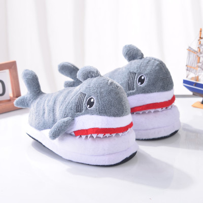 Plush Shark Winter Indoor Home Slippers