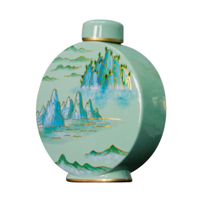Artisan Porcelain Decorative Urn/Table Vase