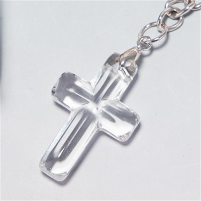 Mini Crystal Cross Keychain - A Unique and Elegant Religious Keepsake