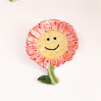 Blooming Beauty for Your Bathroom - Hand-Painted Ceramic Soap Dish