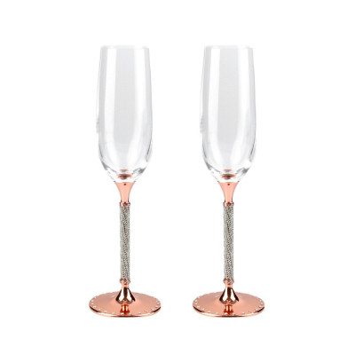 Twinkle and Toast: Personalized Champagne Glasses Set for Your Special Moments