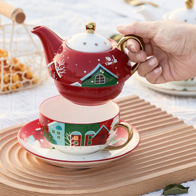 Whispers of Joy: Festive Tea for One, A Delightful Gift Set