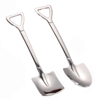 Personalized Shovels Design Dessert Spoons Set of 2