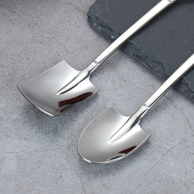 Personalized Shovels Design Dessert Spoons Set of 2