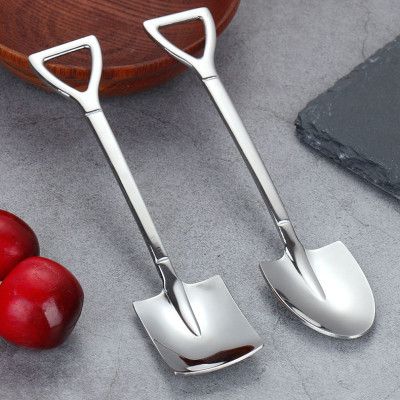Personalized Shovels Design Dessert Spoons Set of 2