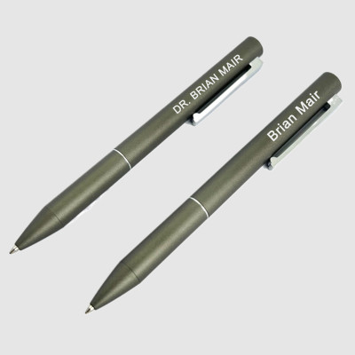 The Gift of Power and Prestige: Engraved Executive Pens Set of 2