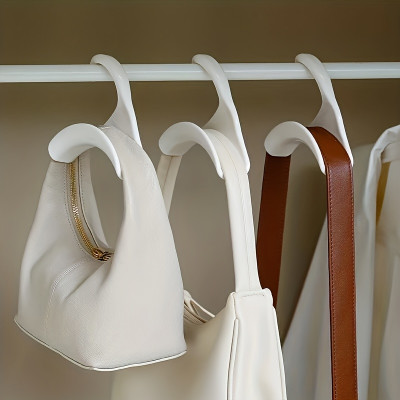 6-Pack Space-Saving Bag Hangers: Organize Your Closet