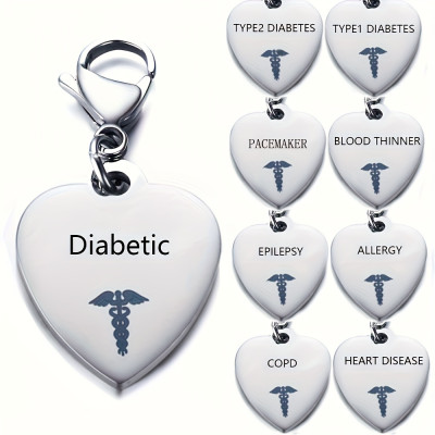 Personalized Medical Alert Tag: Keep Your Information Safe