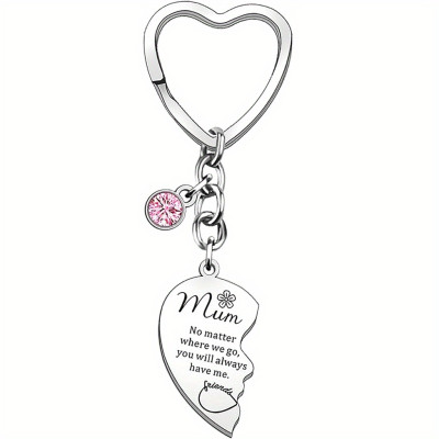 Mom and Daughter Matching Keychains Set: A Token of Love
