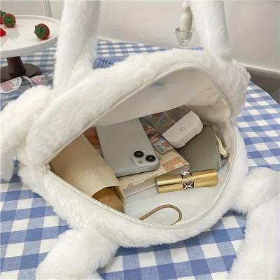 Adorable Plush Tote Handbags: Cinnamoroll, Melody, and Kuromi