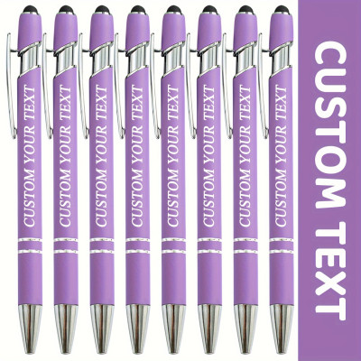 20-Pack Personalized Soft Grip Dual Ballpoint Stylus Pens