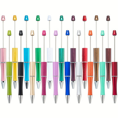 20-Pack DIY Beadable Pens for Back-to-School & Gifts