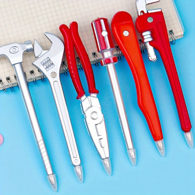 Tool Pen Set: 10 Assorted Tool-Shaped Pens for Creative Writing & Display