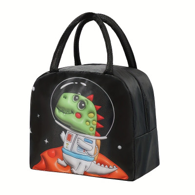 3D Cartoon Lunch Bag - Insulated & Foldable