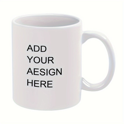 Customizable Mug - Design Your Own with Photo, Text, or Logo
