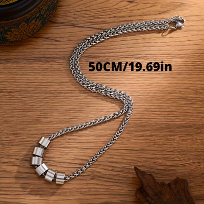 Custom Bead Name Necklace