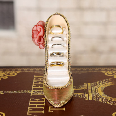 High-Heeled Ring Holder - Unique Jewelry Display, Elegant Home Decor