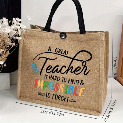 Inspirational Teacher Tote Bag