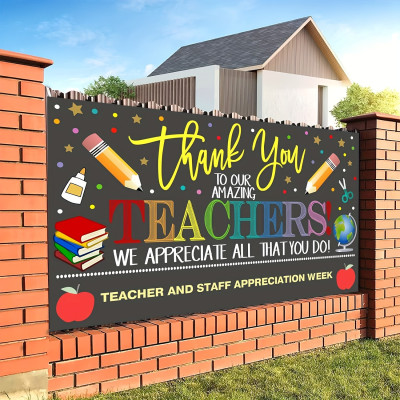 Teacher Appreciation Banner