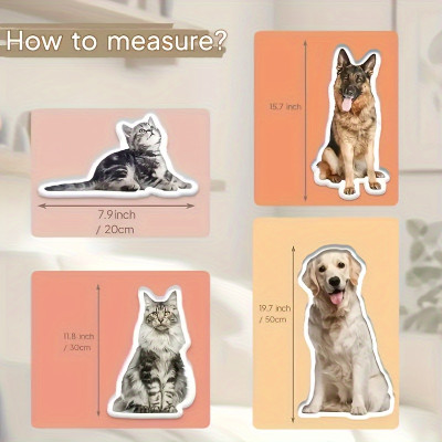 Custom Pet Photo Plush Pillows: Personalized & Adorable