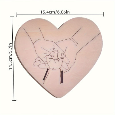 Engraved Personalized Newborn Hospital Bracelet Keepsake Board