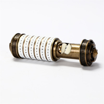 Vintage Cylinder Gift Box with Password Lock - Perfect for Valentine's Day, Birthdays, and Anniversaries​
