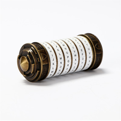 Vintage Cylinder Gift Box with Password Lock - Perfect for Valentine's Day, Birthdays, and Anniversaries​