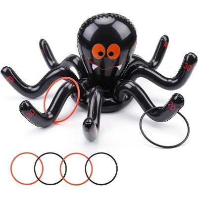 Inflatable Giant Spider Ring Toss Game