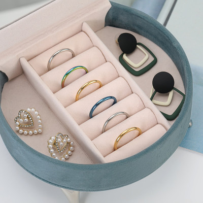 Mini Velvet Sofa Jewelry Box - Unique and Adorable Storage for Rings, Earrings, and Necklaces