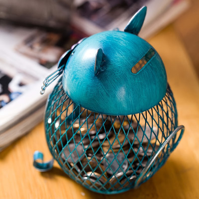 Cute Animal Metal Coin Banks - Decorative & Functional for Kids