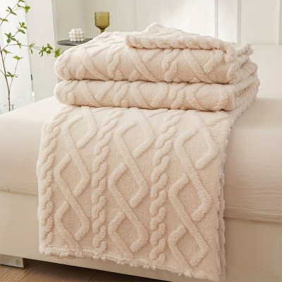 Lamb Fleece Blanket: Cozy, Soft, & Stylish Throw