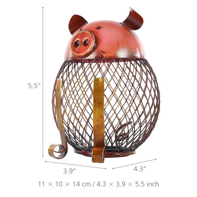 Cute Animal Metal Coin Banks - Decorative & Functional for Kids