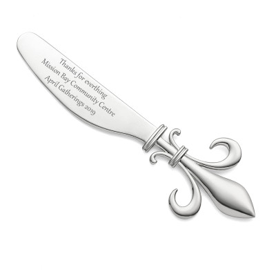 Personalized Silver Finish Cheese Spreaders for Memorable Celebrations