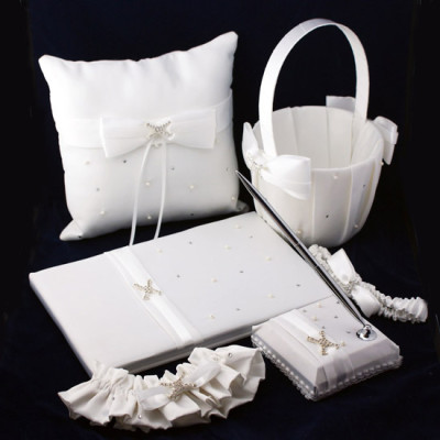 White with Infinity Wedding Ceremony Collection Set