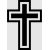 Cross clip art