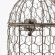 Vintage Wrought Iron Bird Cage