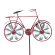 Whimsical Bicycle Wind Spinner Garden Stake